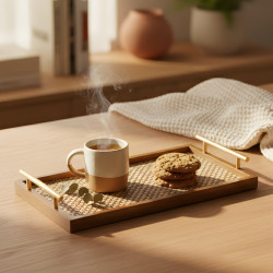 Wooden Tray Set 3 Pcs